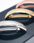 Love Collection - Metalica Metal Volume Barrette/Silver