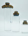 Leopard 4cm Two tone Claw