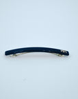 Back to Black Long Skinny Barrette
