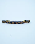 Leopard Long Skinny Barrette