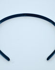 Back to Black 7mm Thin Headband