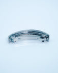 Love Collection - Metalica Metal Volume Barrette/Silver