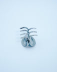Love Collection - Metal Claw / Imitation Rhodium Silver