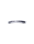 Love Collection - Metalica Long Skinny Metal Barrette/Silver