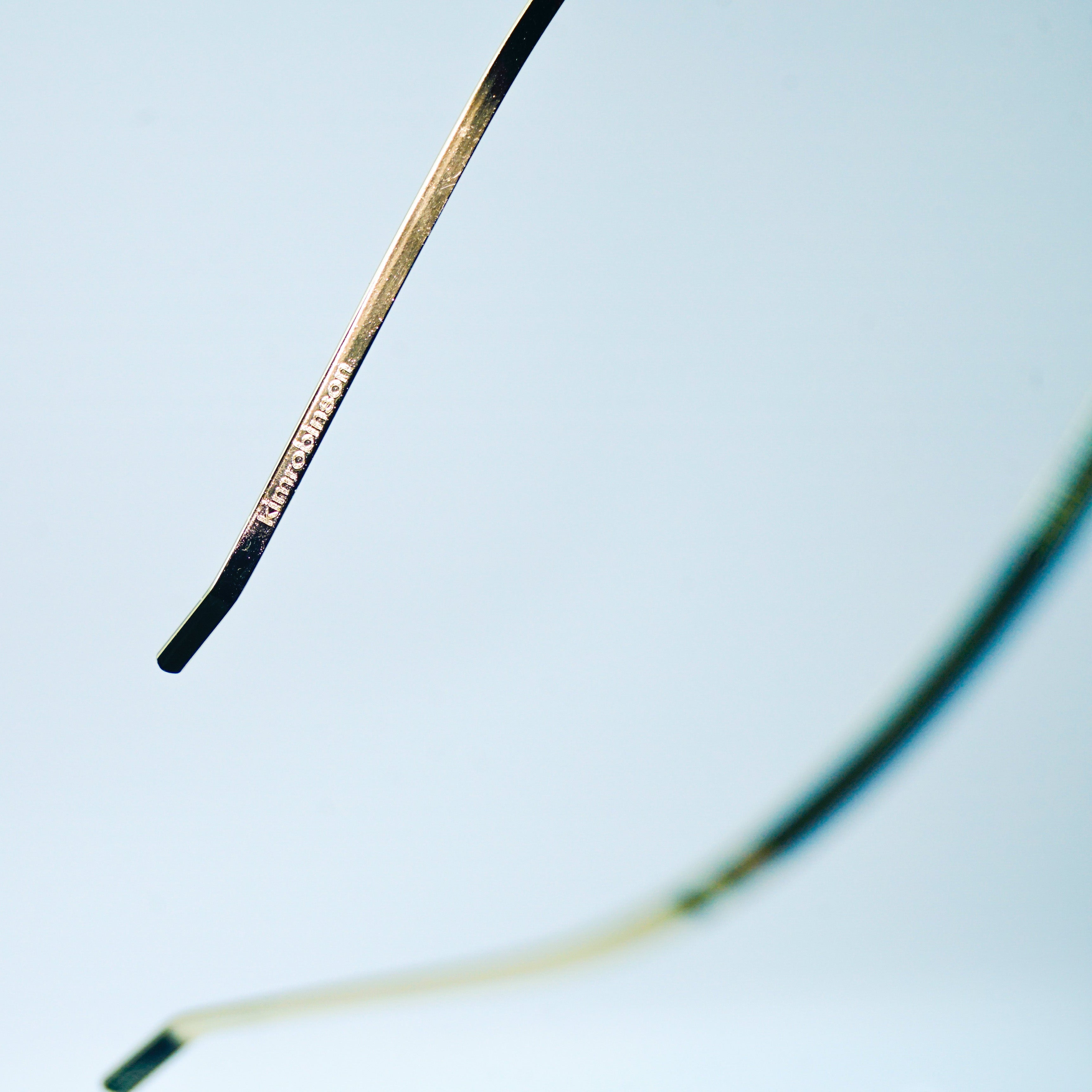 Love Collection - Metalica Thin metal Headband/Gold