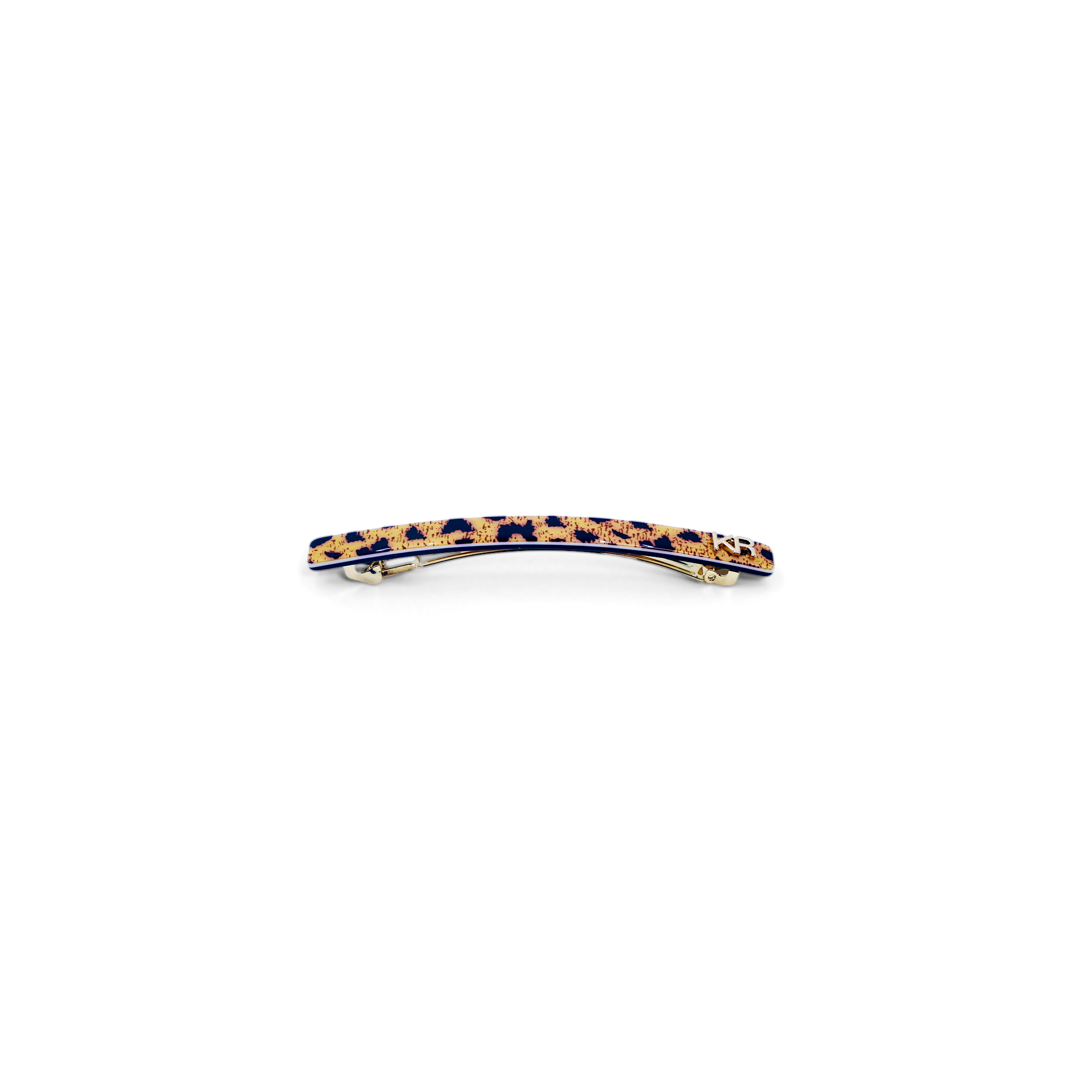 Leopard Long Skinny Barrette
