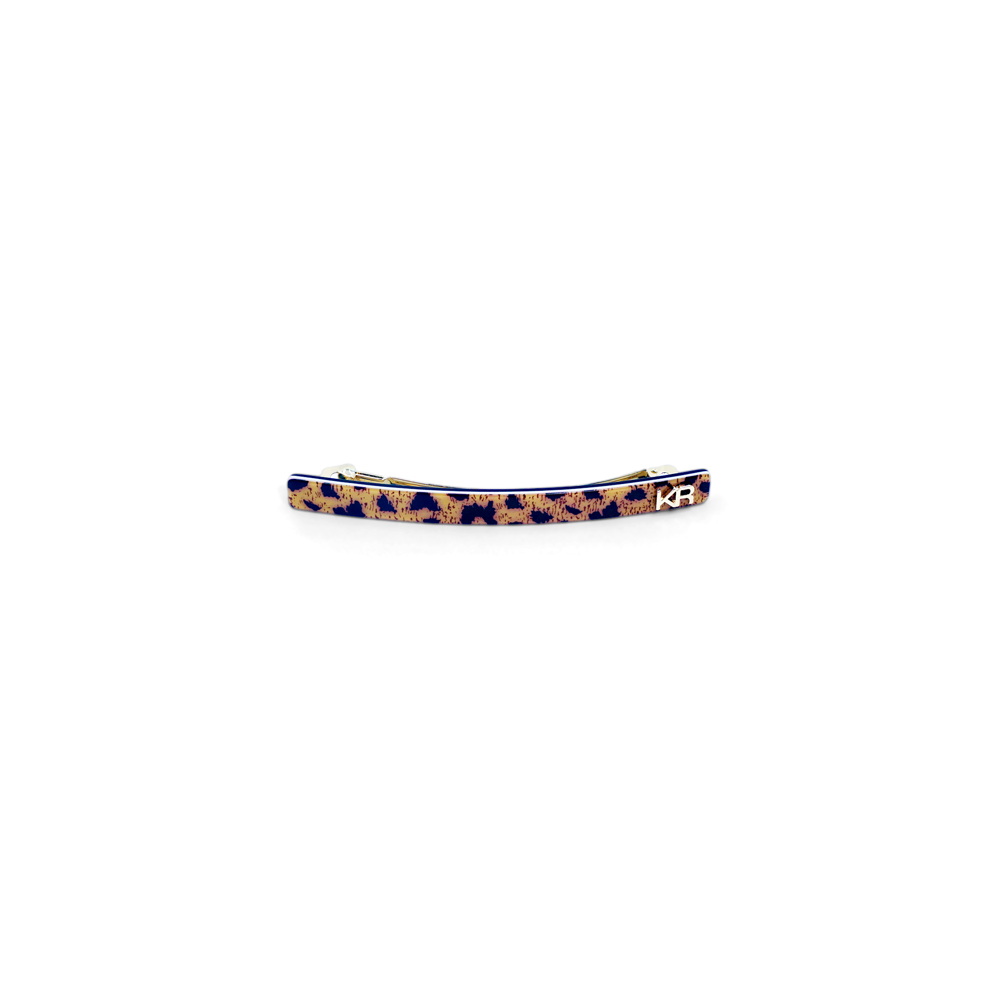 Leopard Long Skinny Barrette