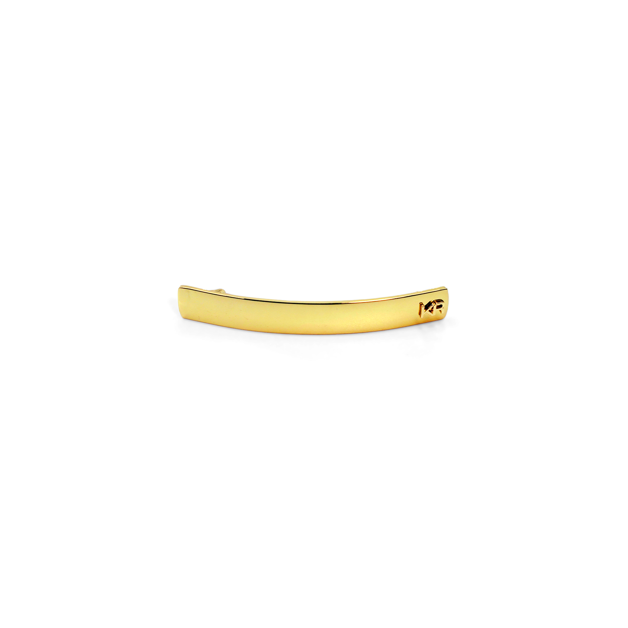 Love Collection - Metalica Long Skinny Metal Barrette/Gold