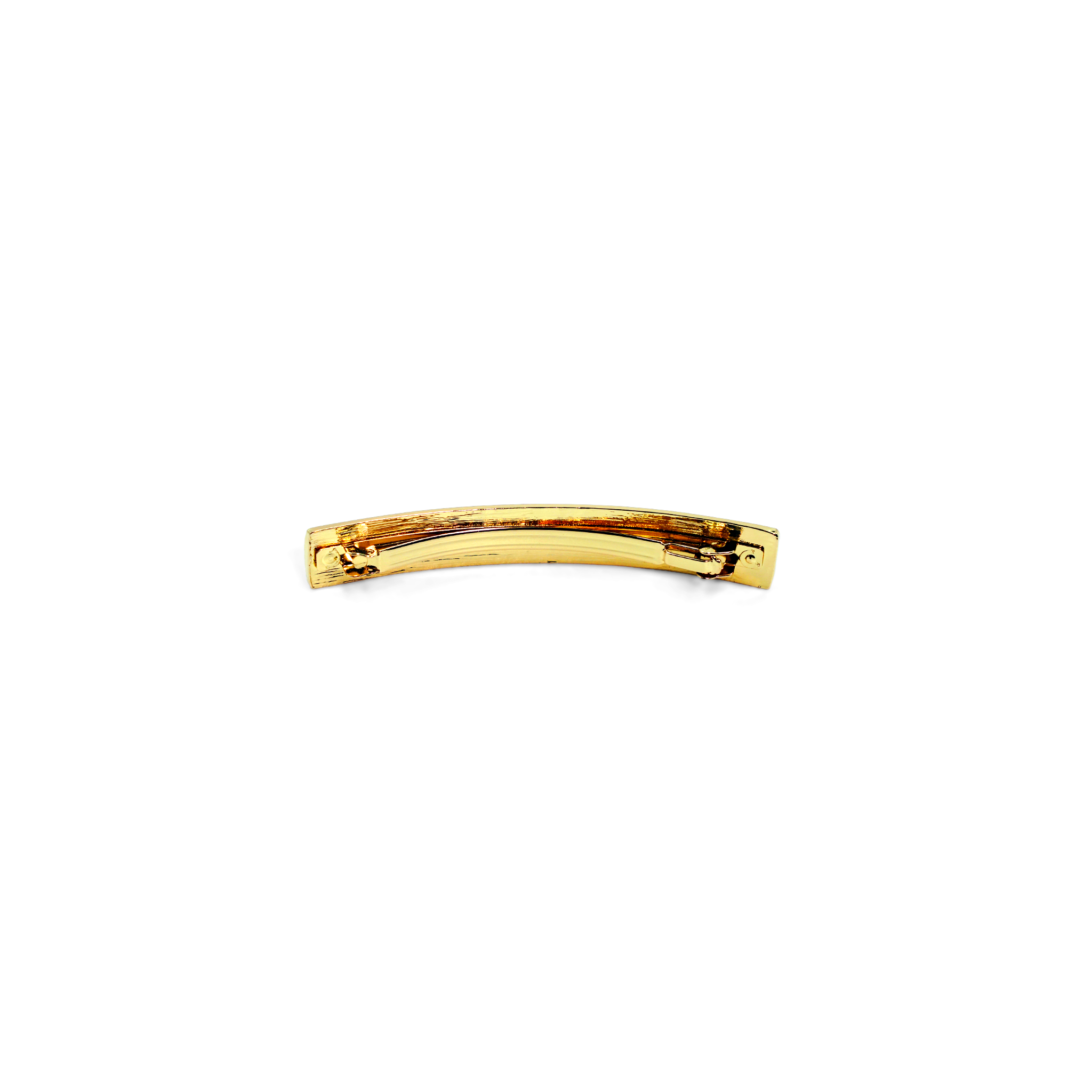 Love Collection - Metalica Long Skinny Metal Barrette/Gold