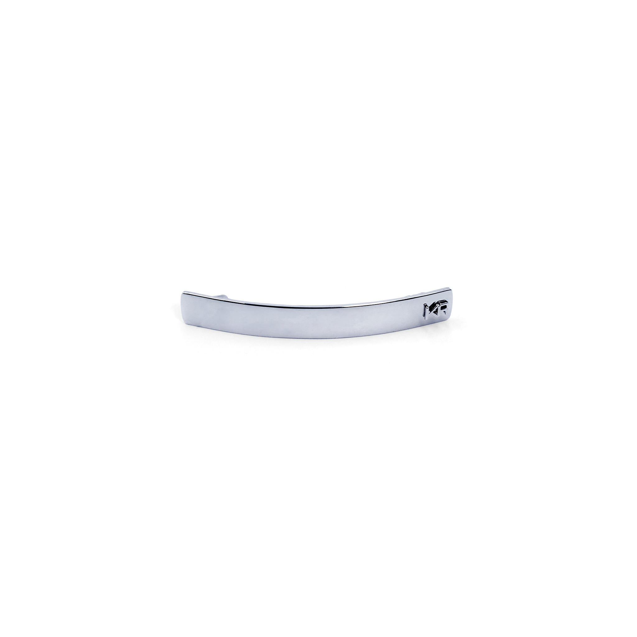 Love Collection - Metalica Long Skinny Metal Barrette/Silver