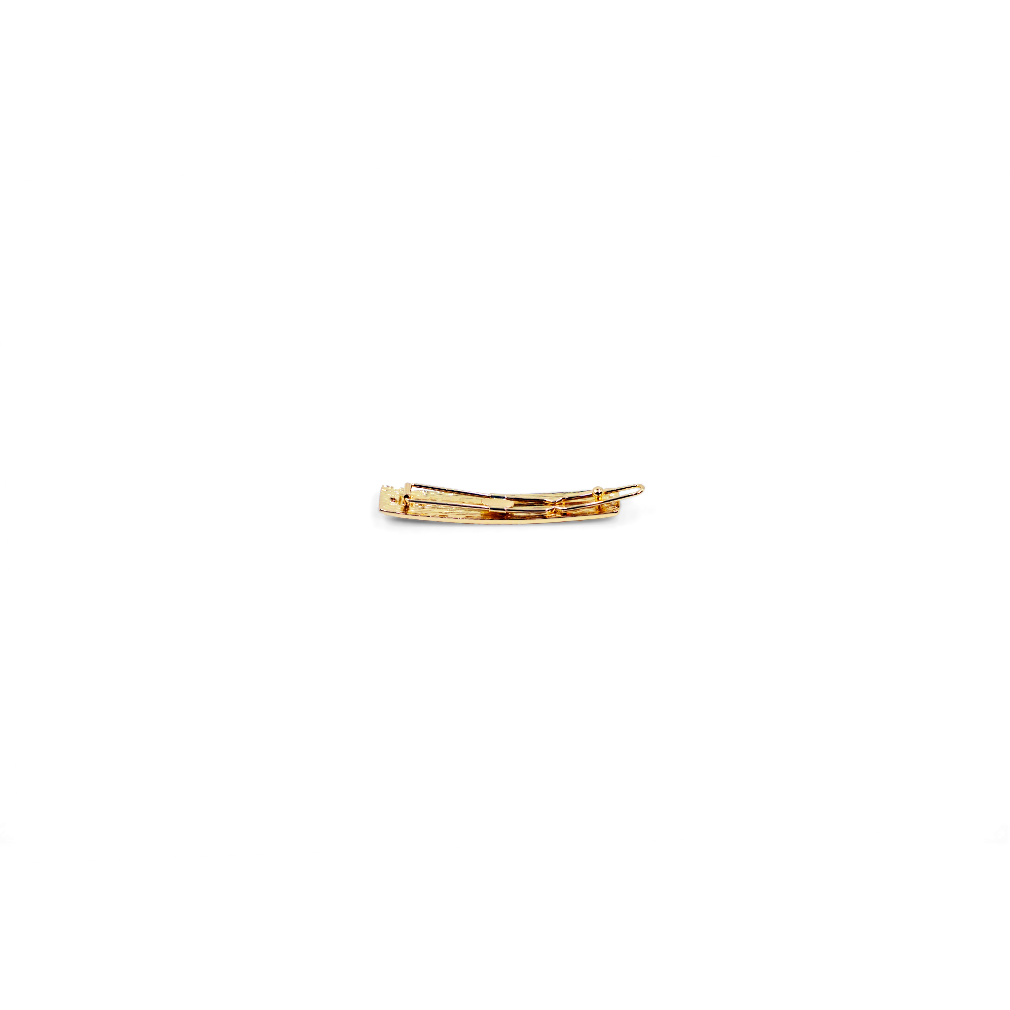 Love Collection - Metalica 6cm Metal Hair Clip/Gold