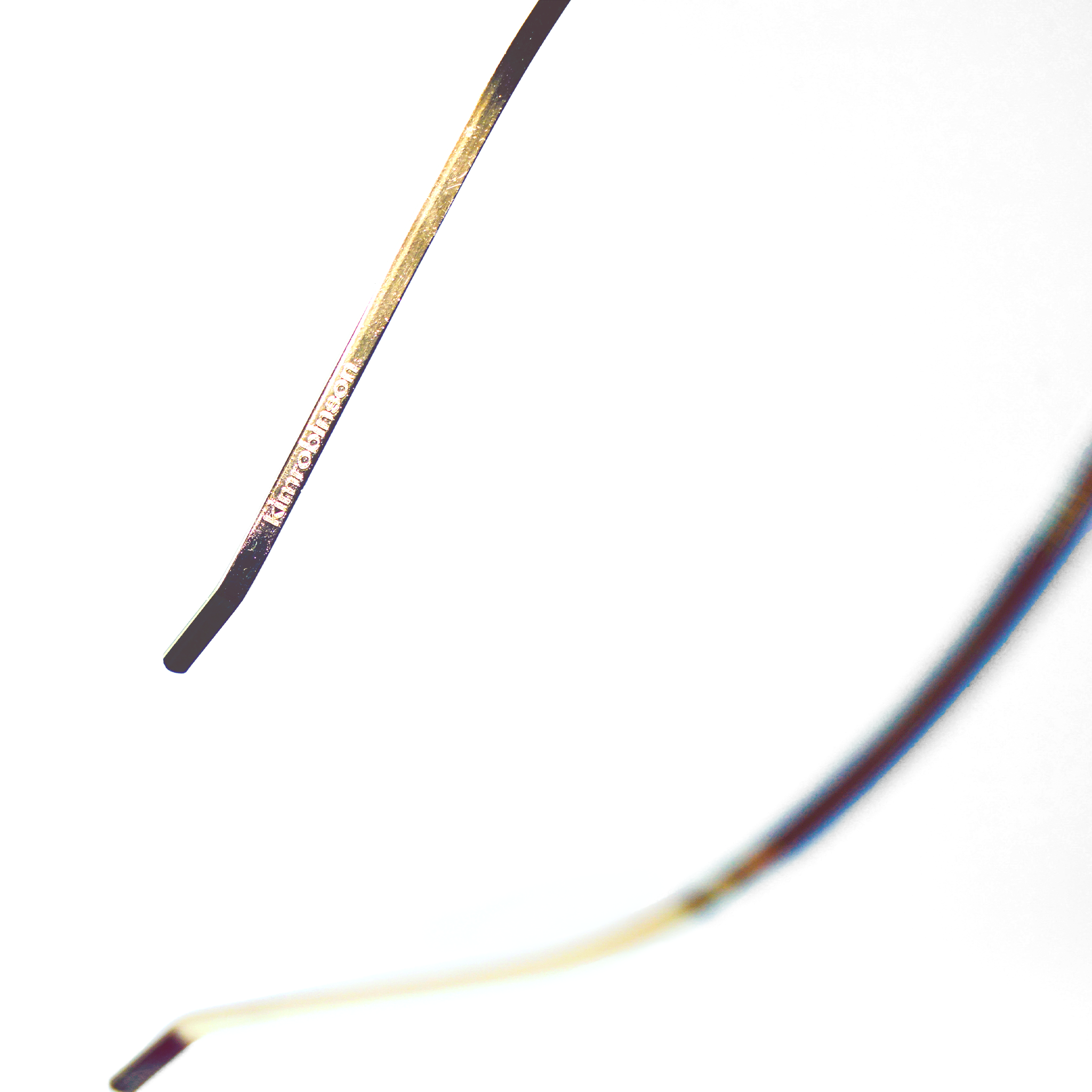 Love Collection - Metalica Thin metal Headband/Gold